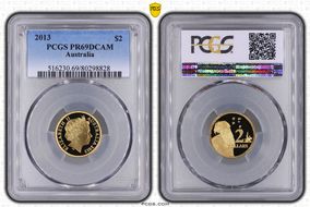 2013 $2 PR69DCAM