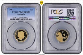 2007 $2 PR69DCAM