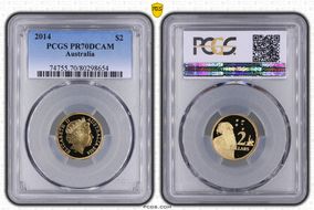2014 $2 PR70DCAM