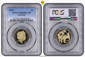 2010 $1 PR69DCAM