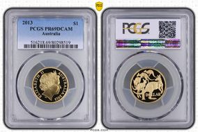 2013 $1 PR69DCAM