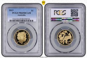 2013 $1 PR69DCAM