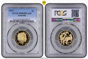 2013 $1 PR69DCAM