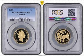 1989 $1 PR69DCAM