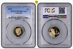 2016 $2 PR70DCAM