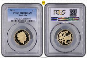 2015 $1 PR69DCAM