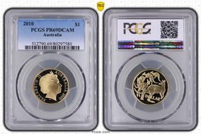 2010 $1 PR69DCAM