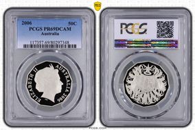 2006 50C KM-404 CuNi Dodecagon PR69DCAM