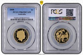 2008 $1 PR69DCAM