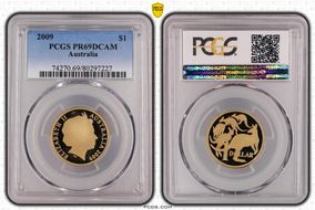 2009 $1 PR69DCAM