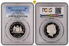 2001 50C New South Wales PR70DCAM