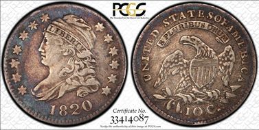 1820 10C JR-1, FS-901 StatesOfAmerica XF40