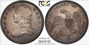 1831 25C B-3, Small Letters N1