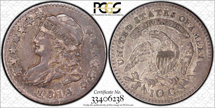 Cert 33406238 - Coin Image