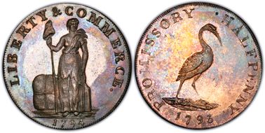 1794 Mule Talbot/Stork Mule, London Edge MS64RB