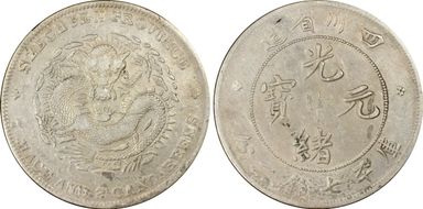 (1901-08) $1 LM-345A Wide Face XF40