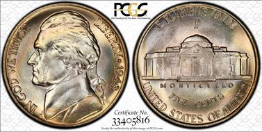 1943-P 5C DDO FS-106 (029) MS67FS