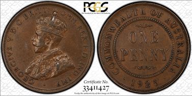 1925 1D KM-23 AU53BN