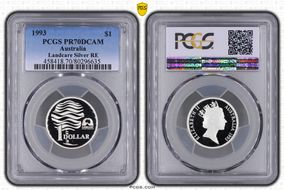 1993 $1 Landcare Ag RE PR70DCAM