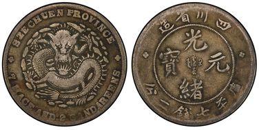 (1901-08) $1 LM-345A Wide Face N1