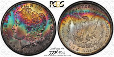 1885-O $1 MS66