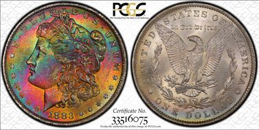 1883-O $1 MS64+