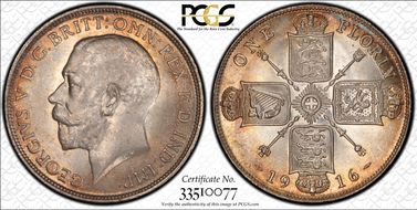 1916 Florin S-4012 MS65