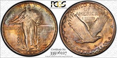 1929-S 25C MS64FH