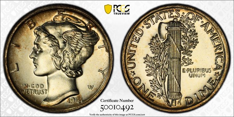 Cert 50010492 - Coin Image