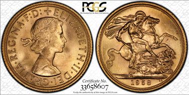 1958 Sov S-4125 St. George MS64