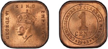 1943 1C MS64RB