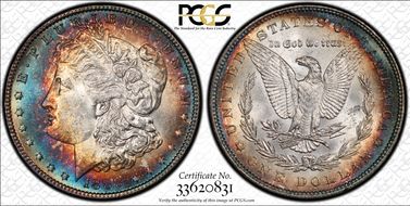 1888 $1 MS63