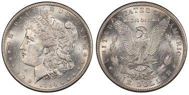 1884-S $1 MS61