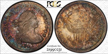 1803 H10C LM-3, Large 8 MS63