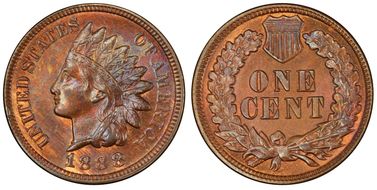 1888 1C MS65BN
