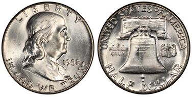 1962 50C MS65+ FBL