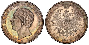 1870-A Thaler KM-148 Dav-921 MS63