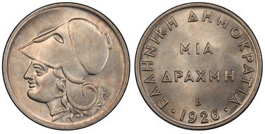 1926-B Drachma MS64