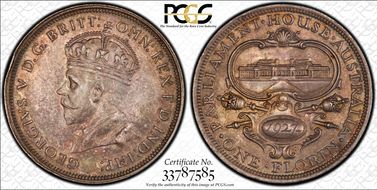 1927(m) Florin Canberra  KM-31 MS62