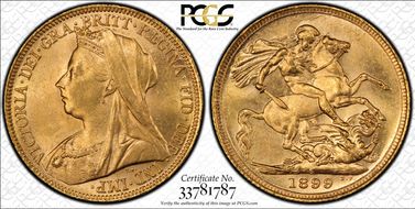 1899-S Sov S-3877 MS63