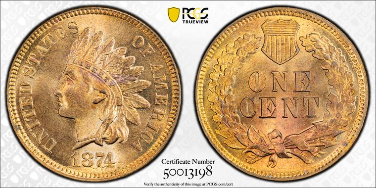 Cert 50013198 - Coin Image