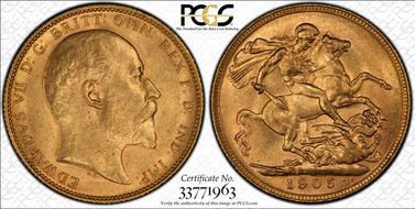 1905-P Sov S-3972 MS61