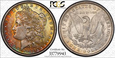 1884-O $1 MS62