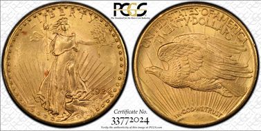 1924 $20 MS64