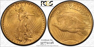 1924 $20 MS64