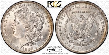 1882-O $1 MS64