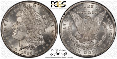 1884-CC $1 MS64