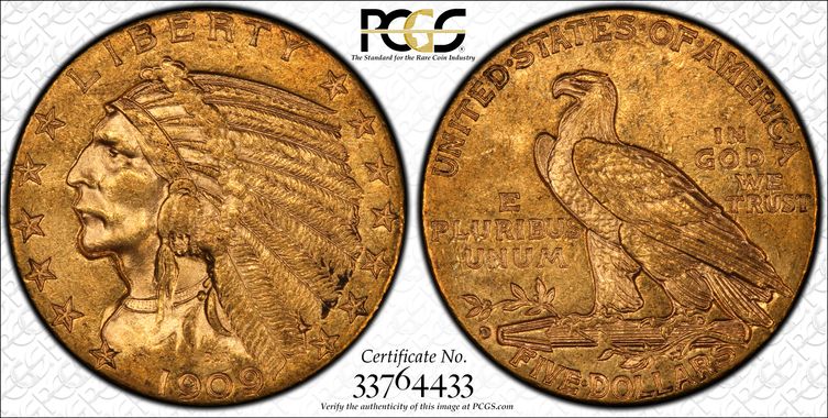 Cert 33764433 - Coin Image