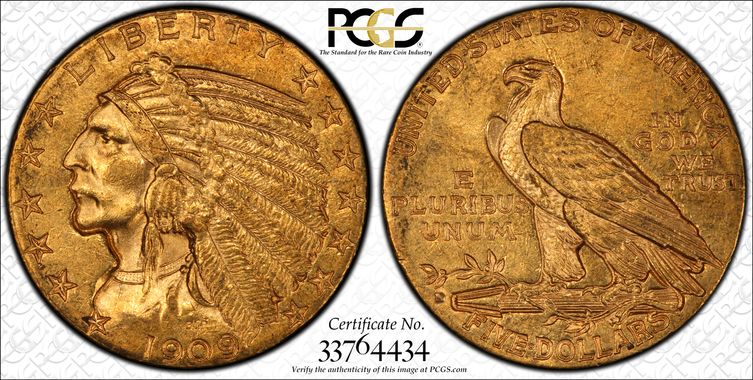 Cert 33764434 - Coin Image