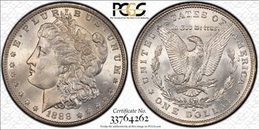 1888-O $1 MS64